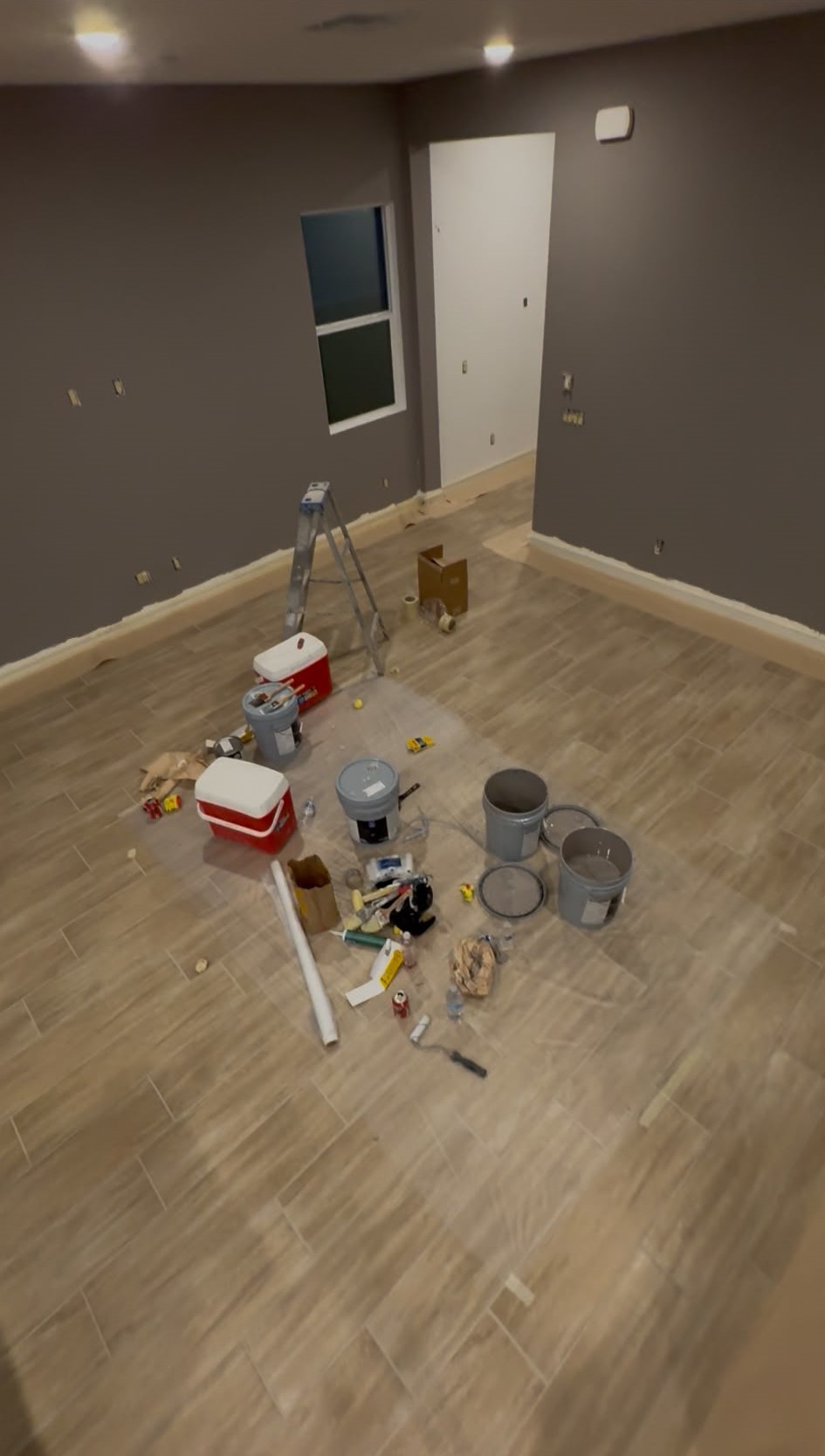 Drywall project finish comparison