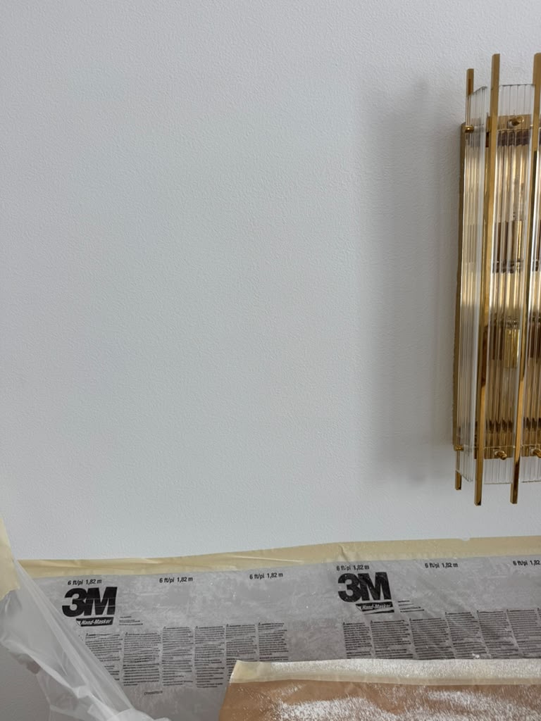 Finished interior painting project by Painting and Drywall DM